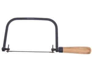 Faithfull coping saw with wooden handle and steel frame