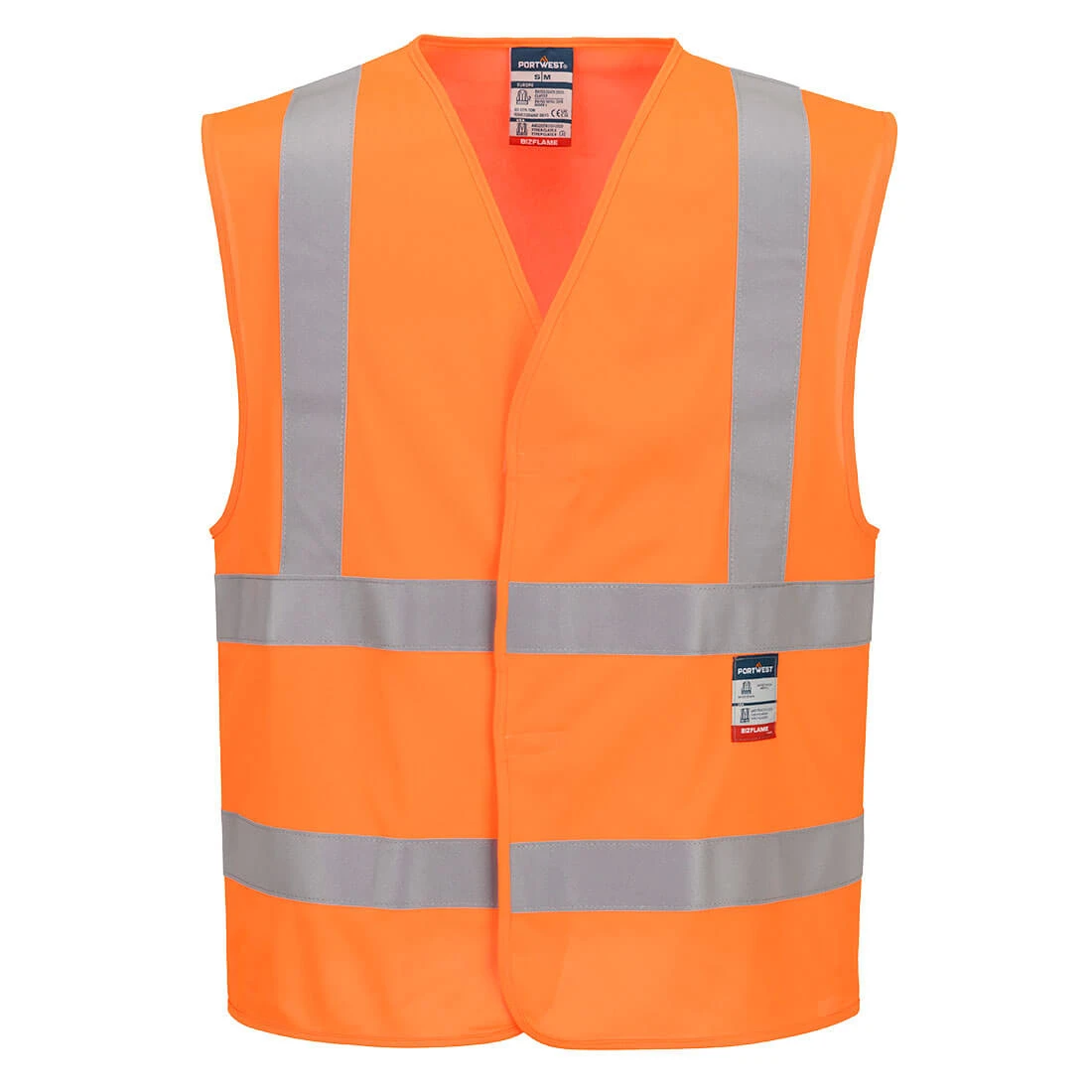 Bizflame Hi-Vis FR Vest Orange