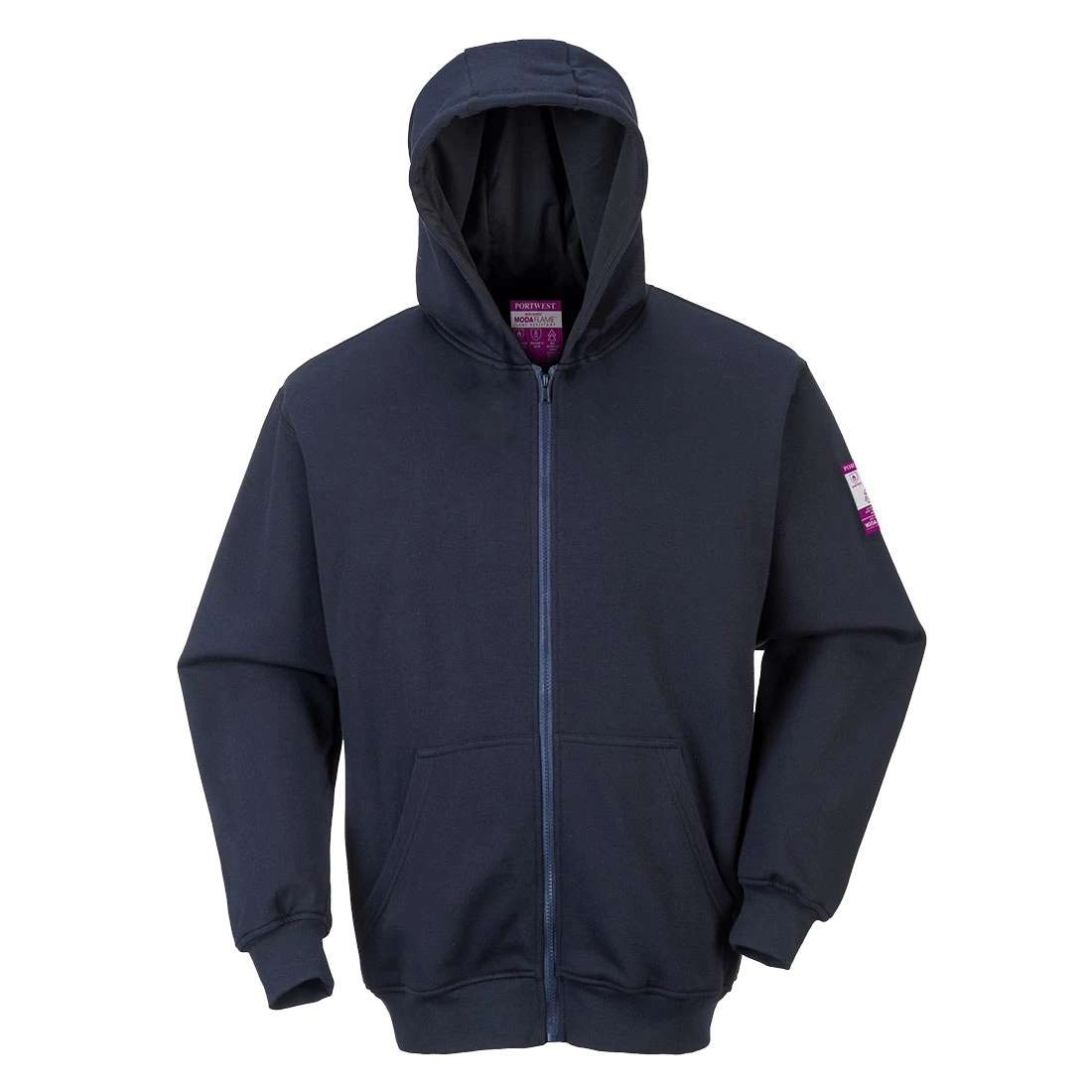 Modaflame Knit FR Full Zip Hooded Sweatshirt Navy Modaflame Knit FR Full Zip Hooded Sweatshirt Navy