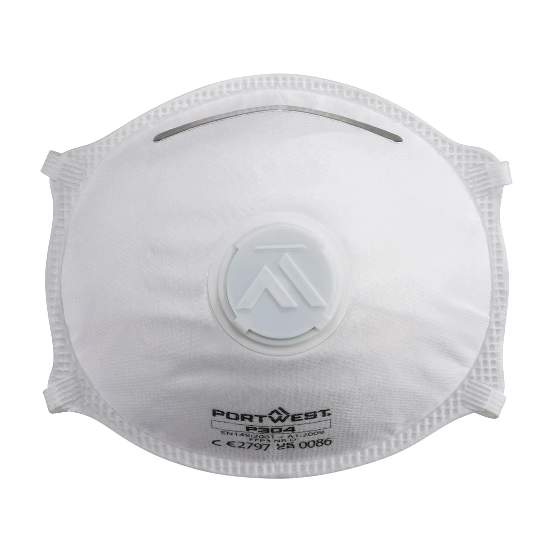 FFP3 Valved Dolomite Light Cup Respirator (Pk10) White
