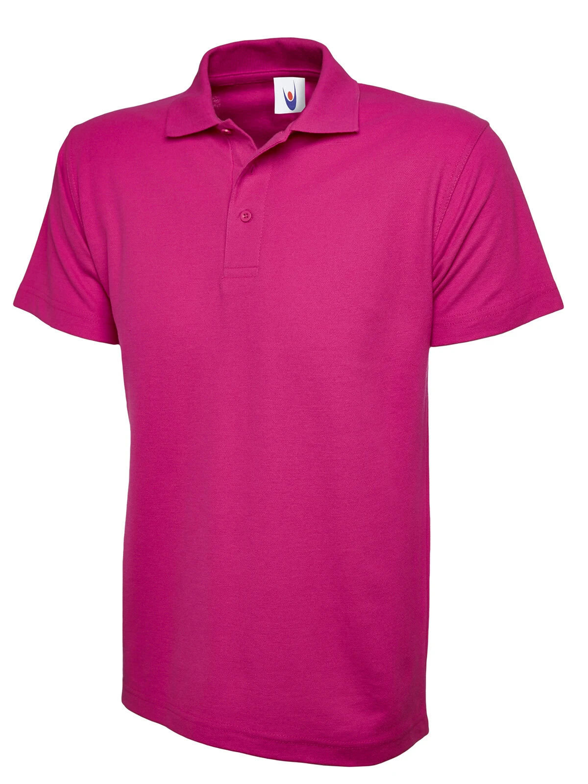 Uneek UC101 classic polo shirt in hot pink