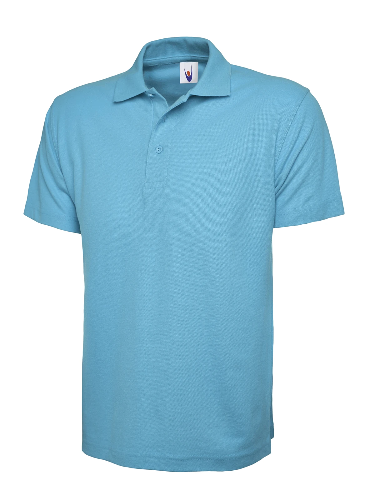 Uneek UC101 classic polo shirt in sky blue