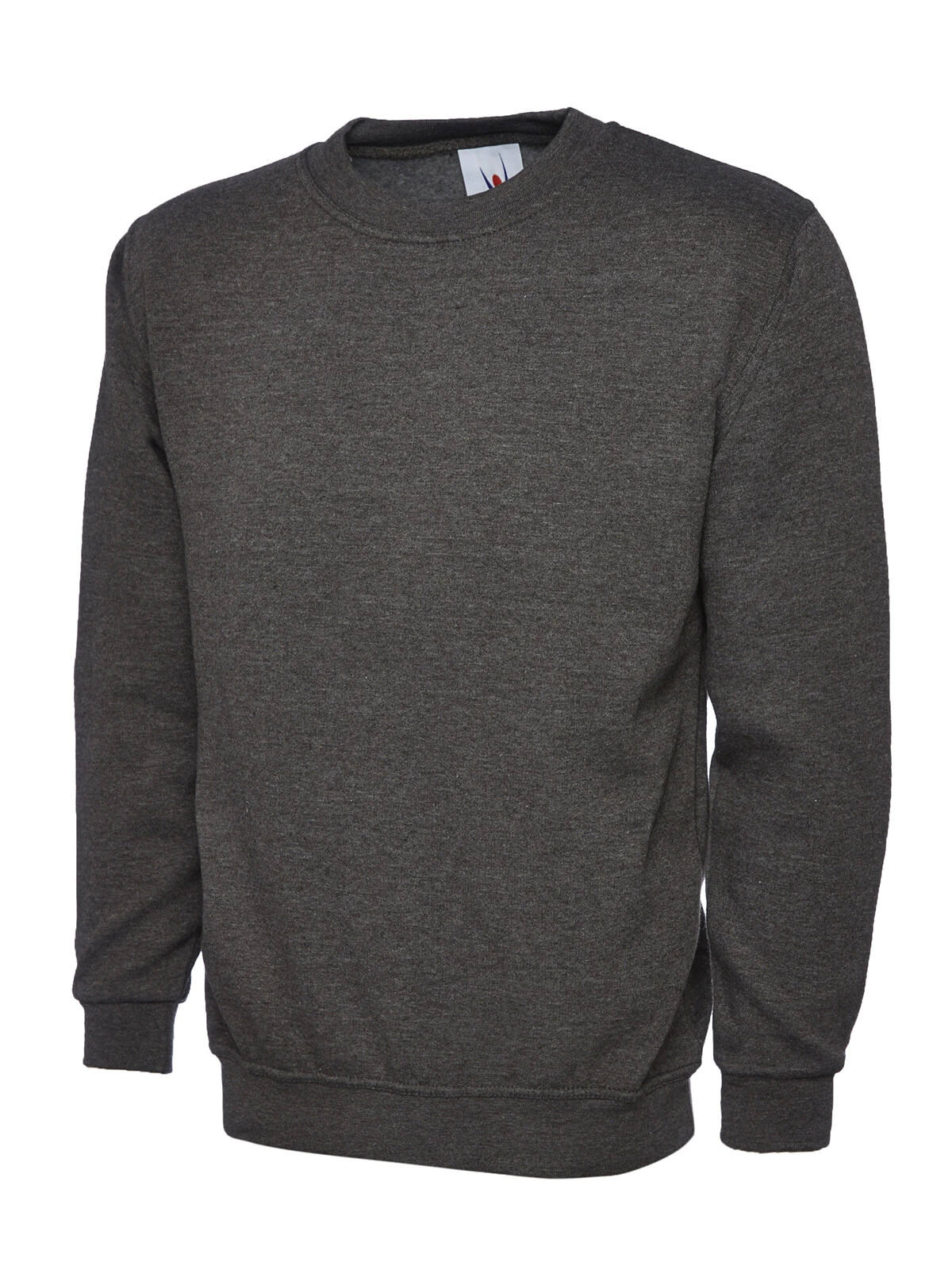 Uneek UC203 classic sweatshirt in charcoal grey