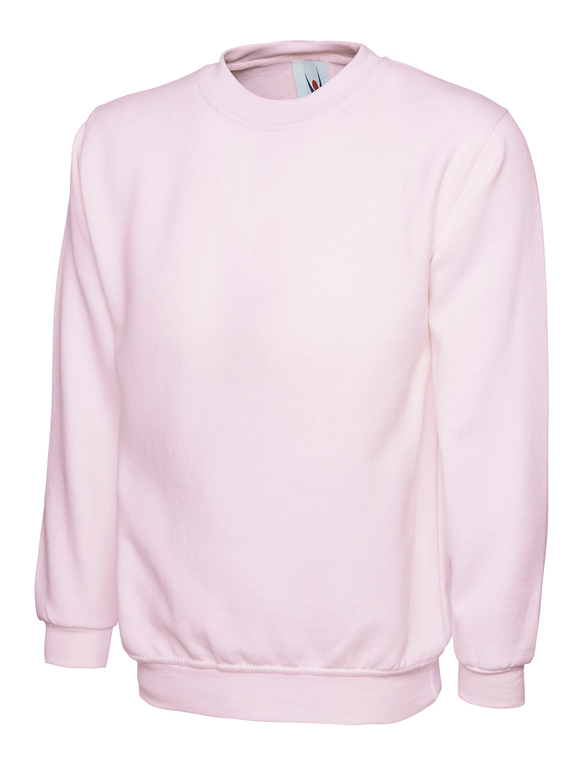 Uneek UC203 classic crew neck sweatshirt in pink