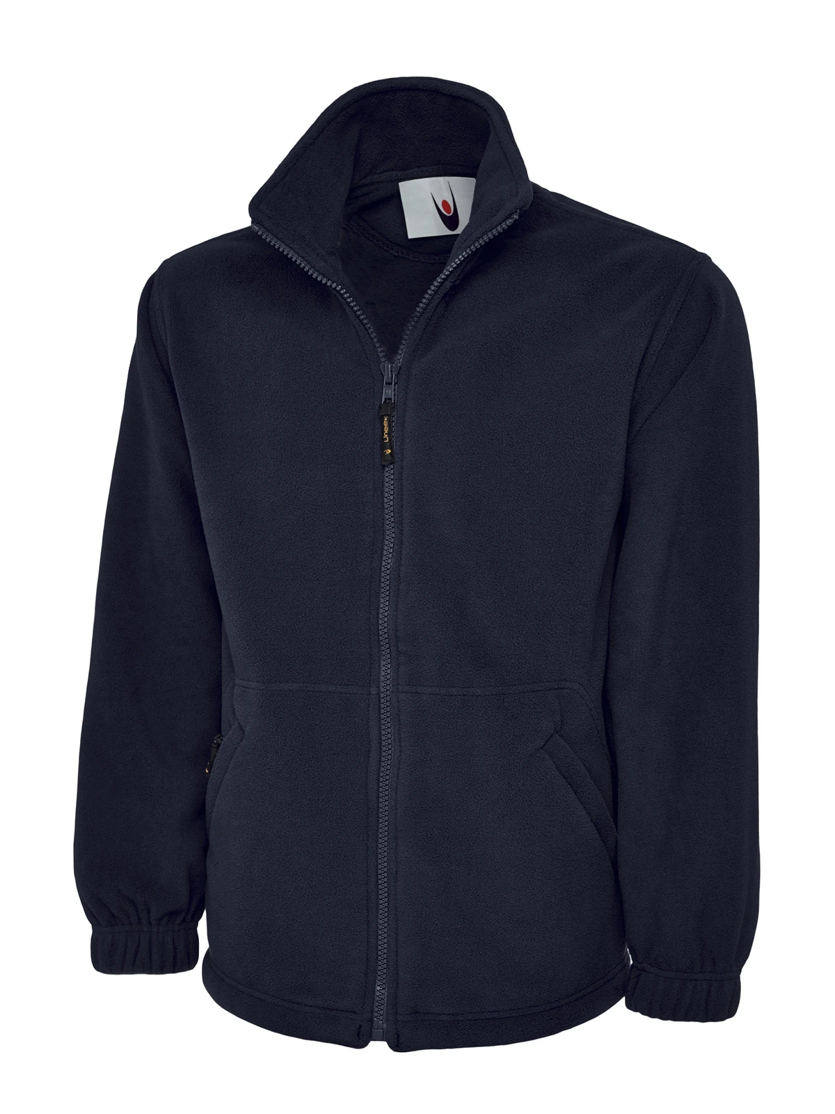 Uneek UC601 navy full zip fleece jacket