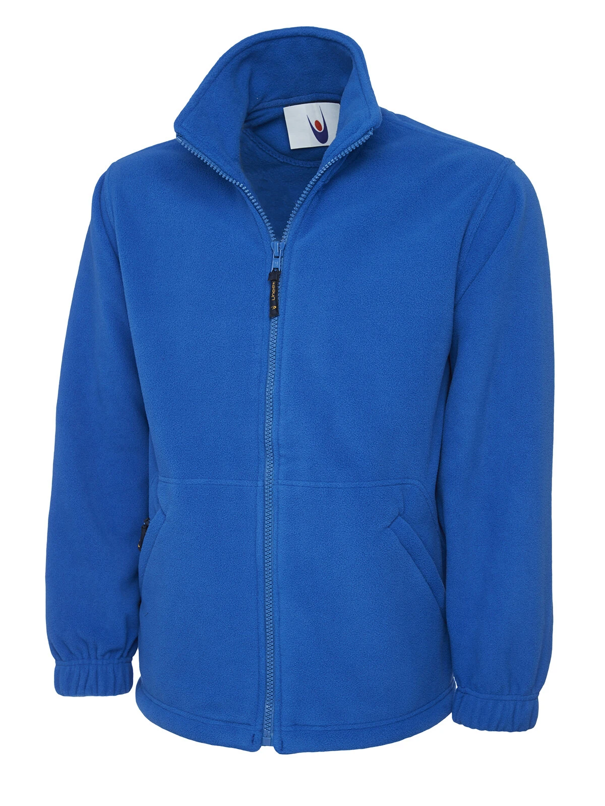 Uneek UC601 royal blue full zip fleece jacket