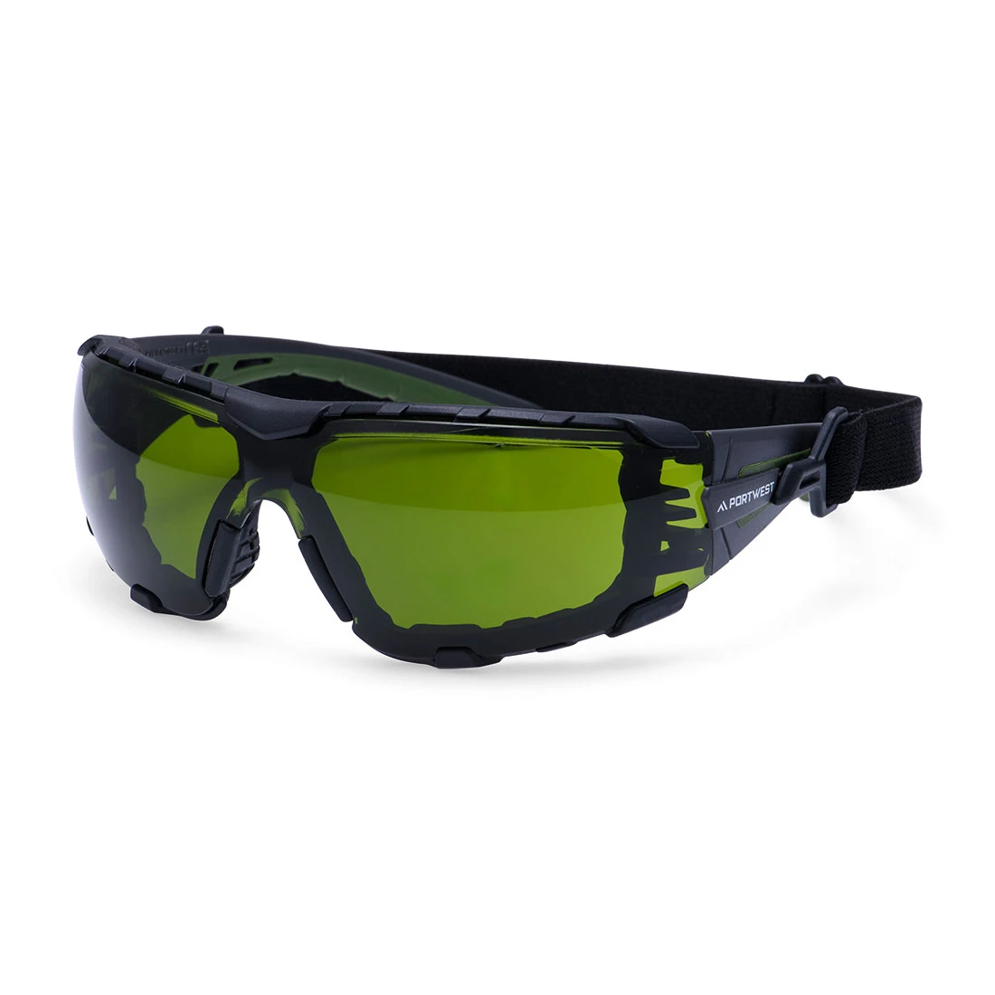 Tech Look Pro KN Safety Glasses Green