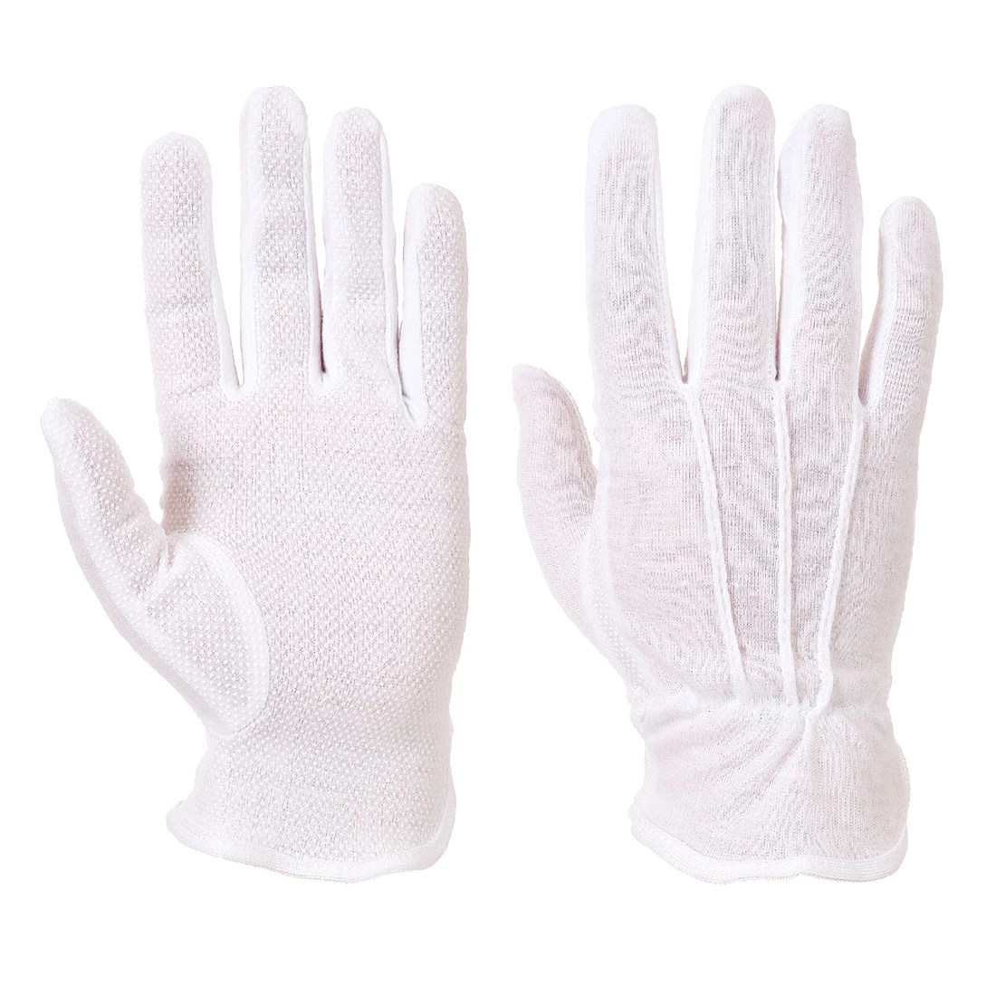 Liner 24 PVC Microdot Glove White