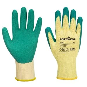 Grip 10 Latex Economy Glove Green