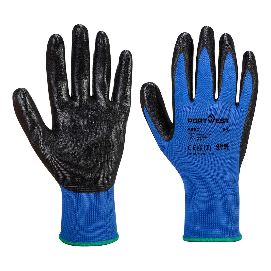 Grip 13 Nitrile Foam Glove Blue