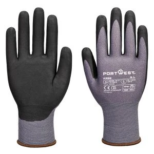 ESD 15 Nitrile Essential Glove (Pk12) Grey/Black