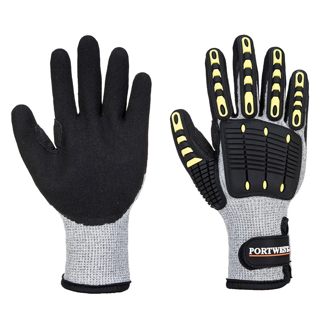 Impact C13 Nitrile Foam Reinforced Palm Thermal Glove Grey/Black Impact C13 Nitrile Foam Reinforced Palm Thermal Glove Grey/Black
