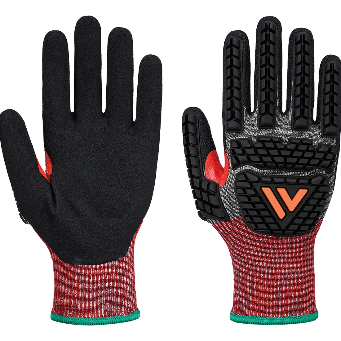 CS Impact F18 Nitrile Sandy Glove Grey/Black CS Impact F18 Nitrile Sandy Glove Grey/Black
