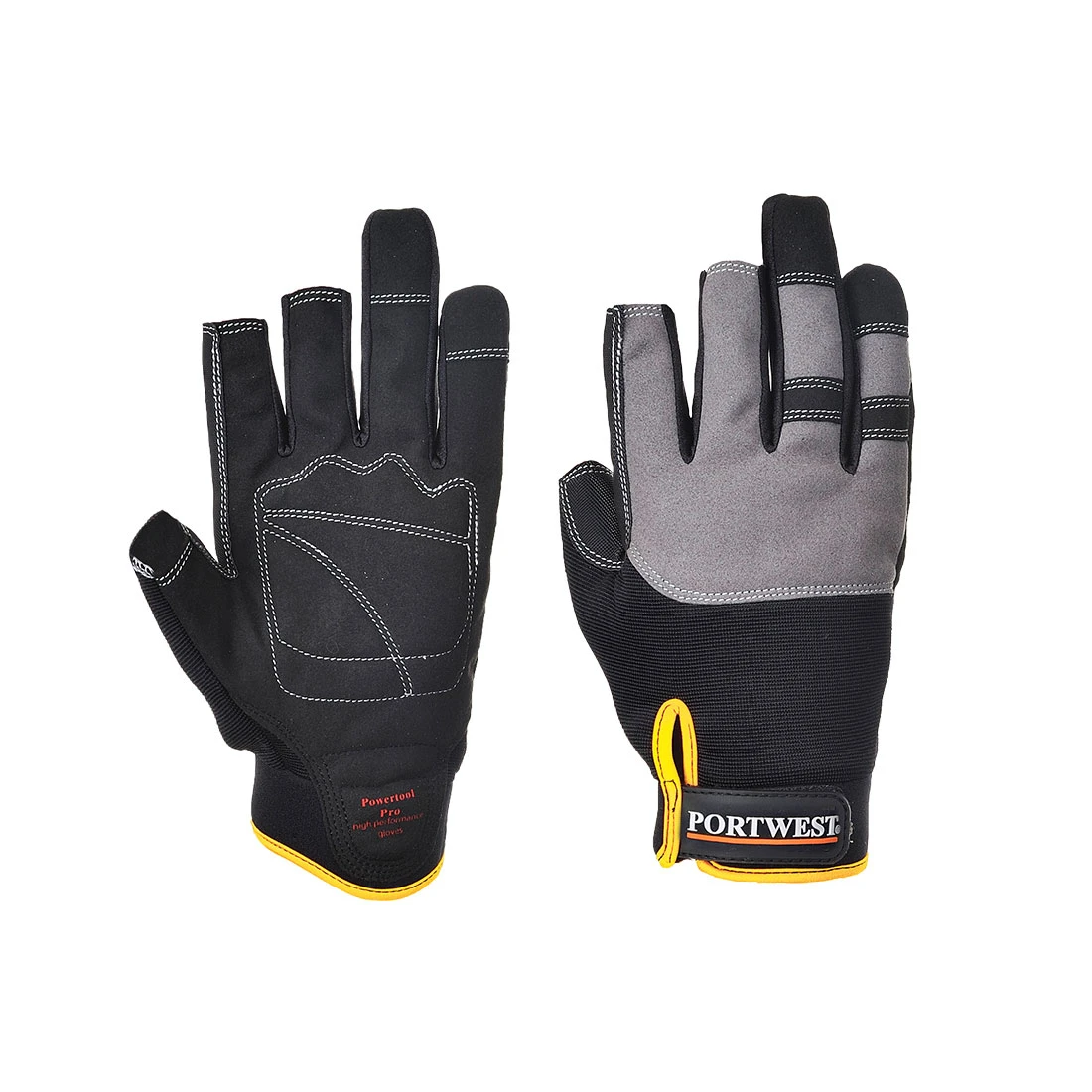 Mechanic 250 Fingerless Glove Black
