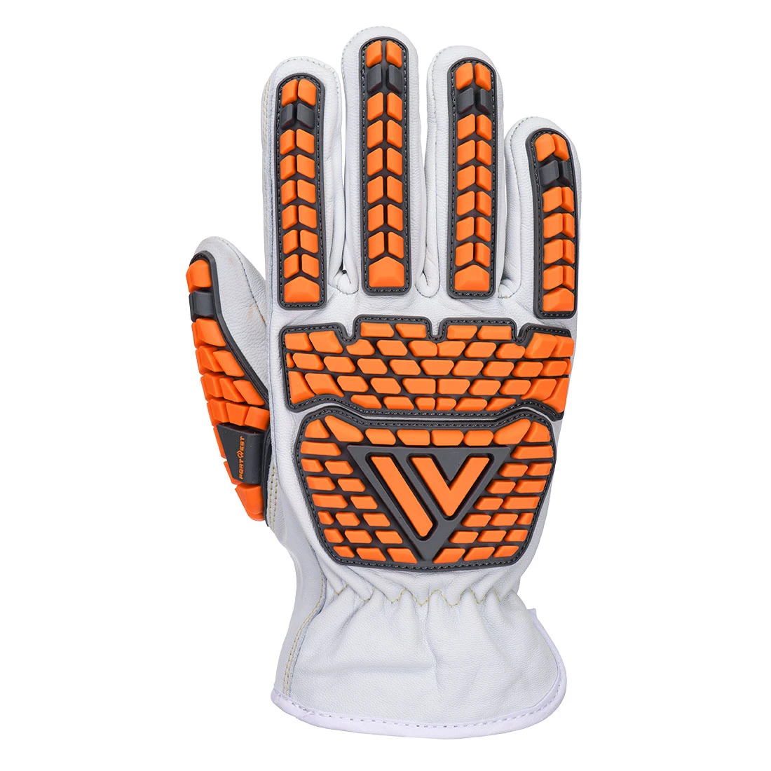 Goat Leather Impact Cut F Glove White Goat Leather Impact Cut F Glove White