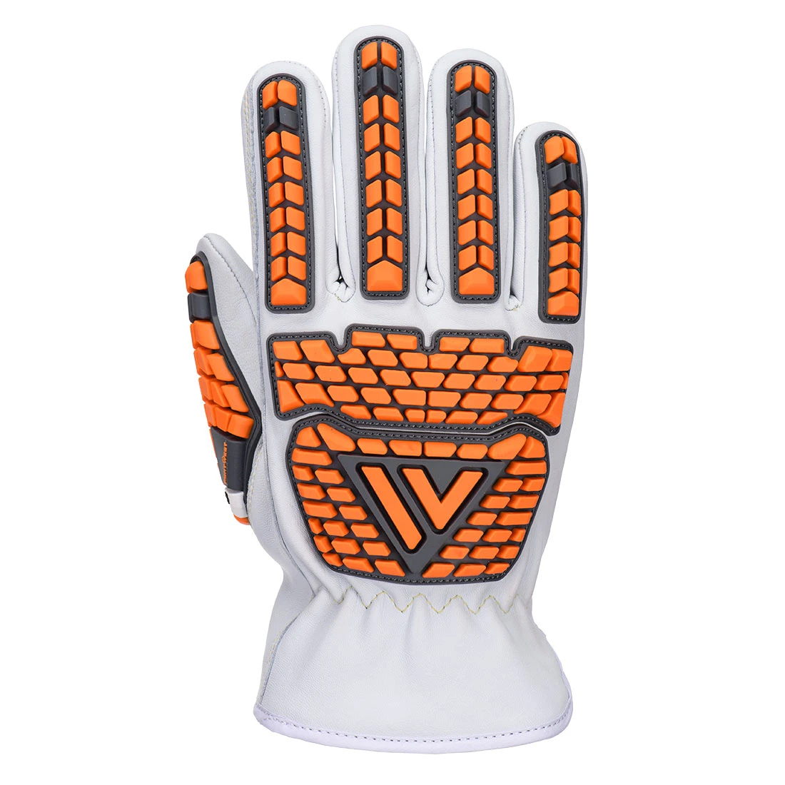 Goat Leather Impact Cold Cut Glove A6 White