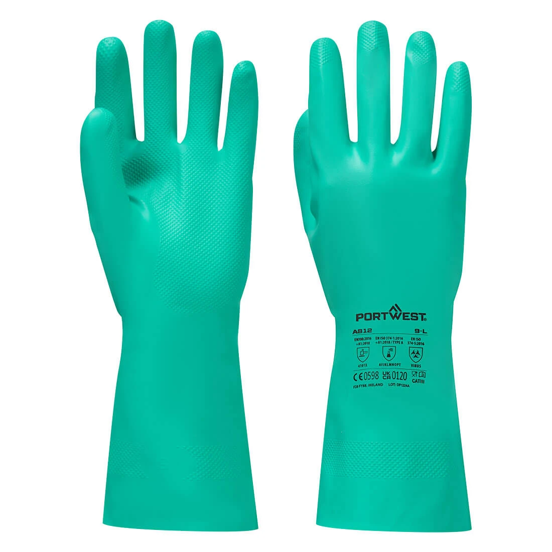 Chem 330 Nitrile Plus Gauntlet Green Chem 330 Nitrile Plus Gauntlet Green