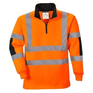 Xenon Hi-Vis Rugby Shirt Orange