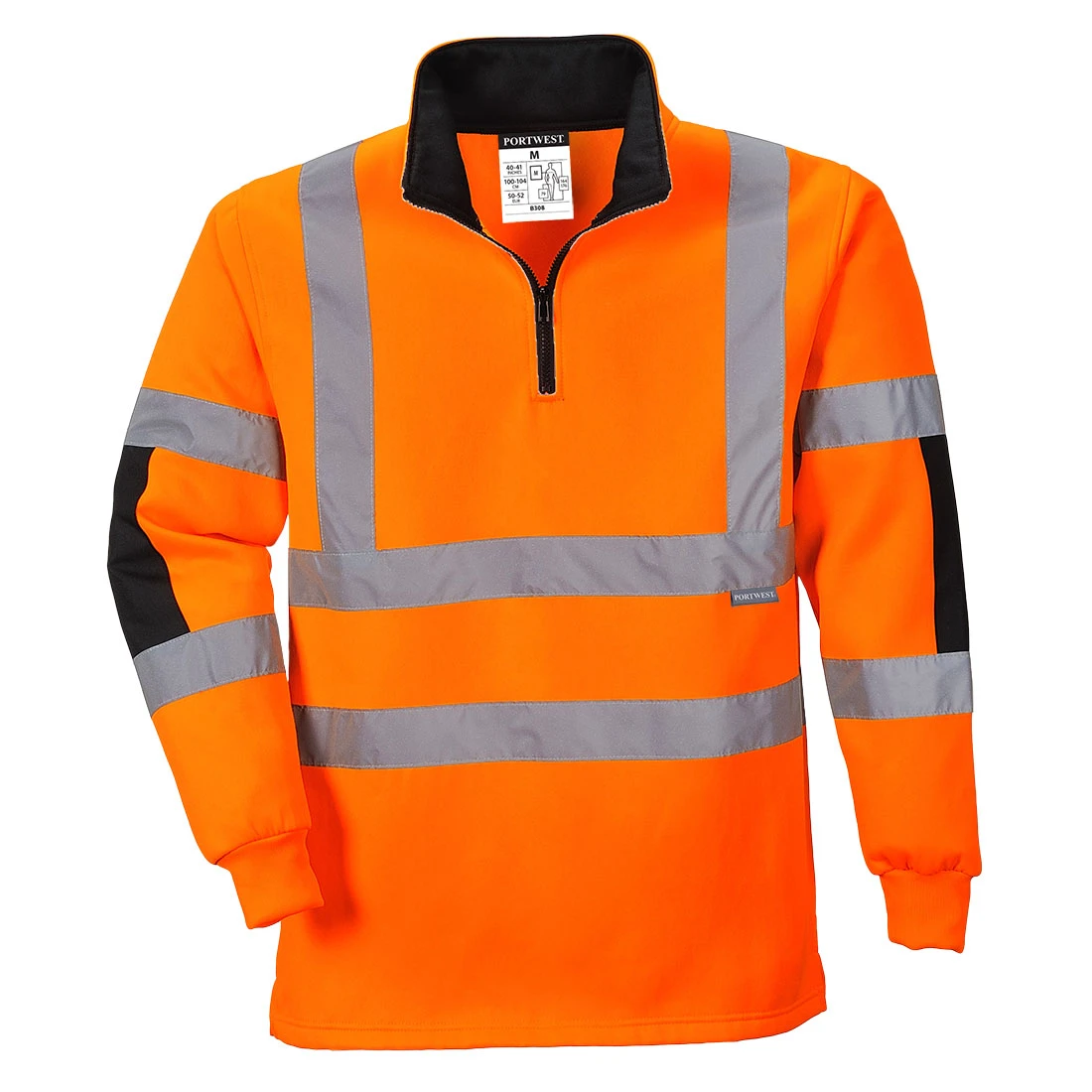 Xenon Hi-Vis Rugby Shirt Orange Xenon Hi-Vis Rugby Shirt Orange