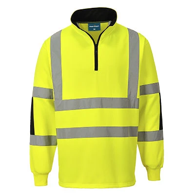 Xenon Hi-Vis Rugby Shirt Yellow