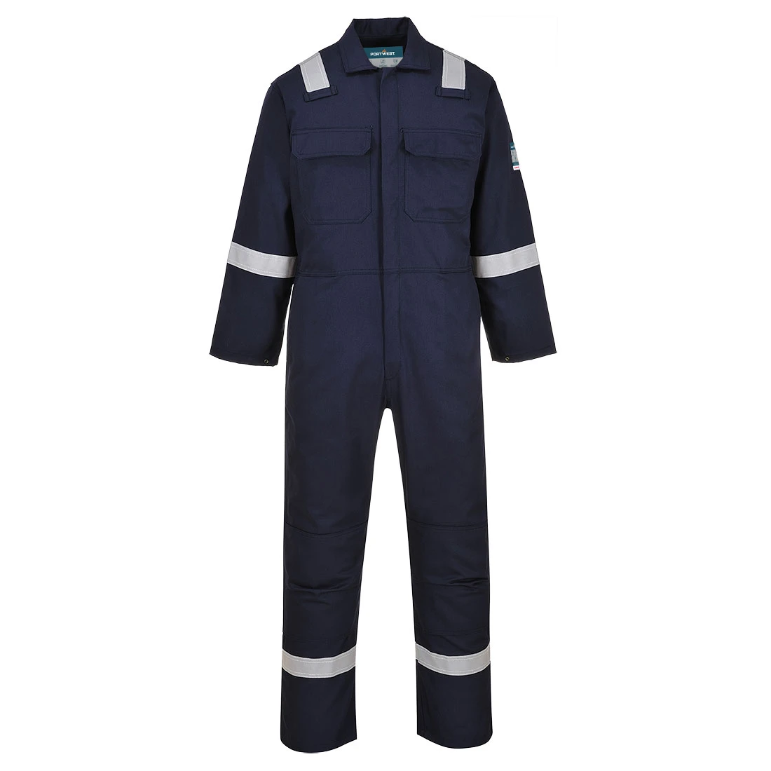 Bizweld Work FR Coverall Navy Tall Tall