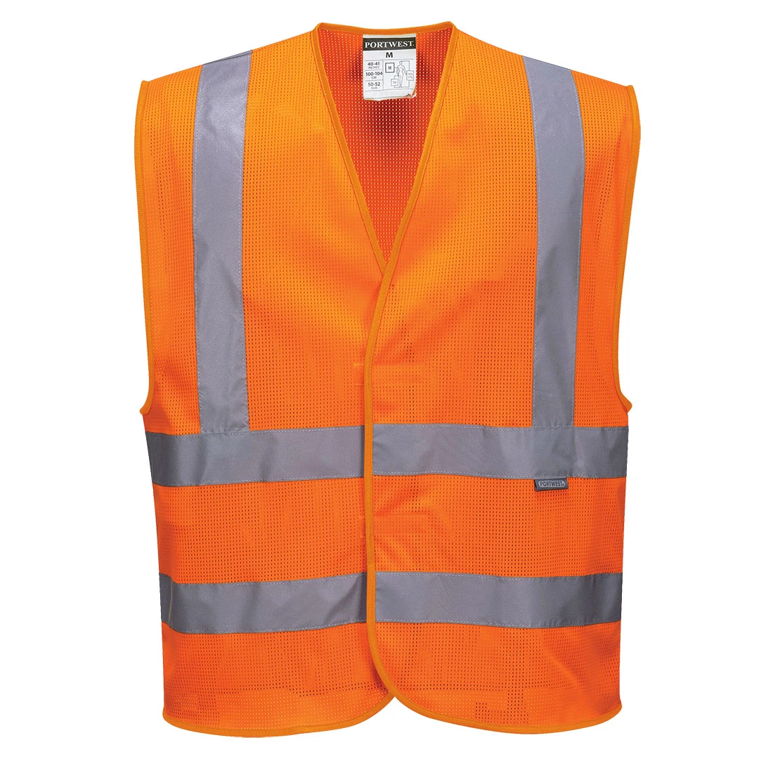 Hi-Vis Mesh Band and Brace Vest Orange