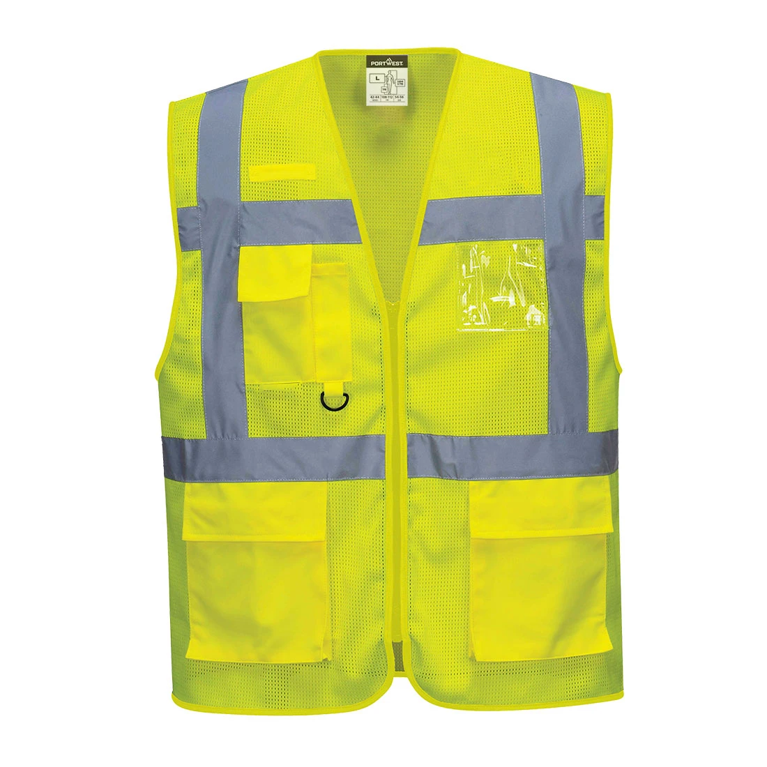 Athens Hi-Vis Mesh Executive Vest Yellow