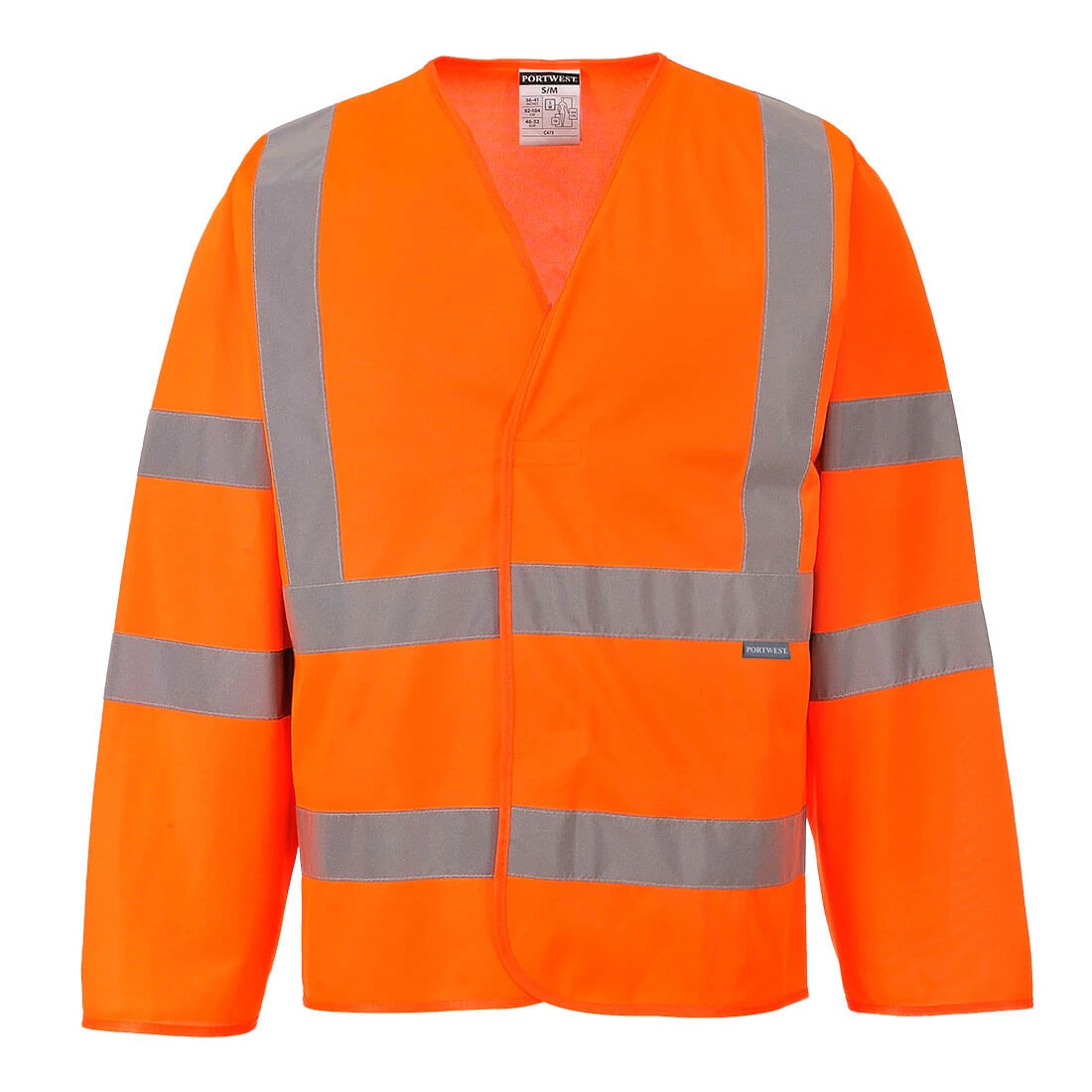 Hi-Vis Band and Brace Jacket L/S Orange