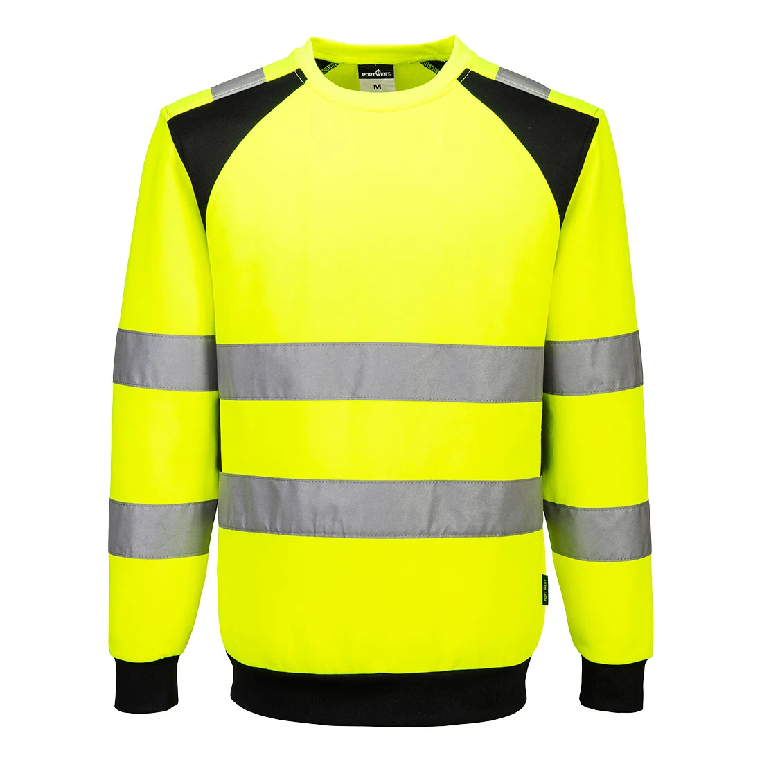 WX2 Eco Hi-Vis Sweatshirt Yellow/Black