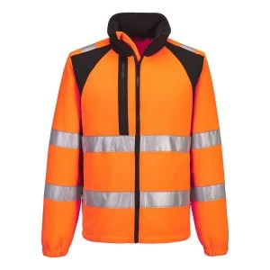 WX2 Eco Hi-Vis Fleece Orange/Black
