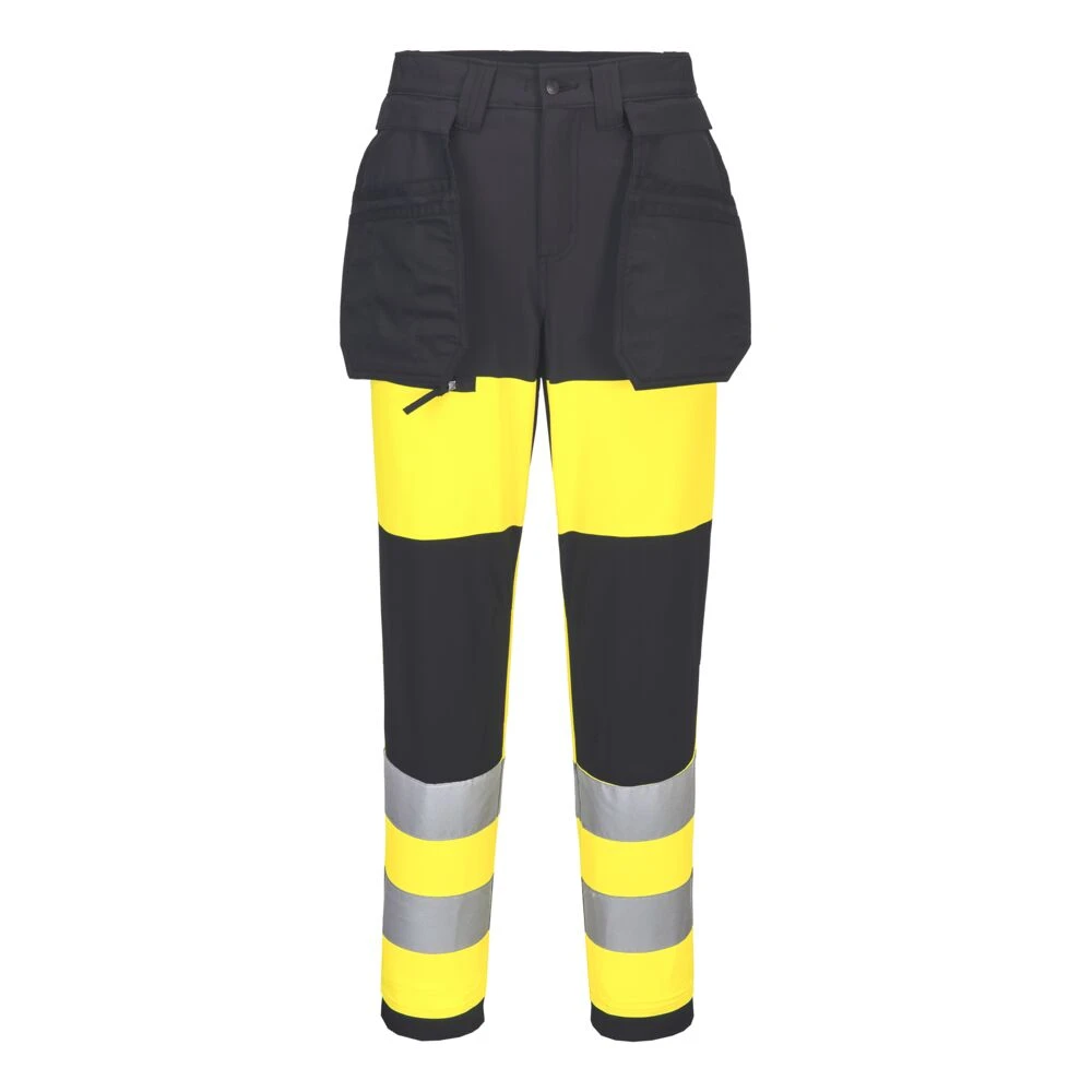 WX2 Eco Hi-Vis Women's Class 1 Stretch Trouser Yellow/Black