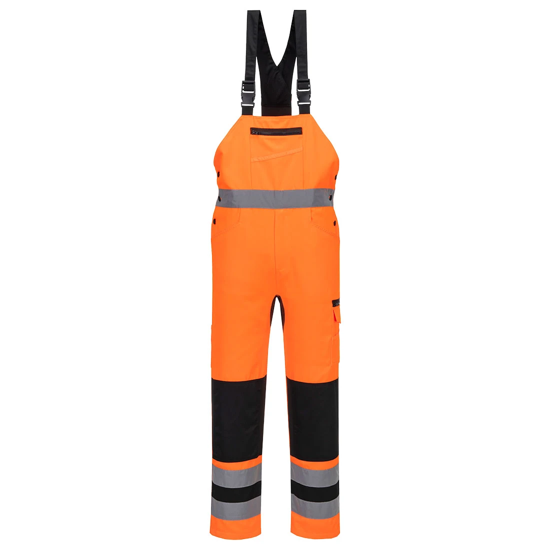 WX2 Eco Hi-Vis Bib & Brace Orange/Black
