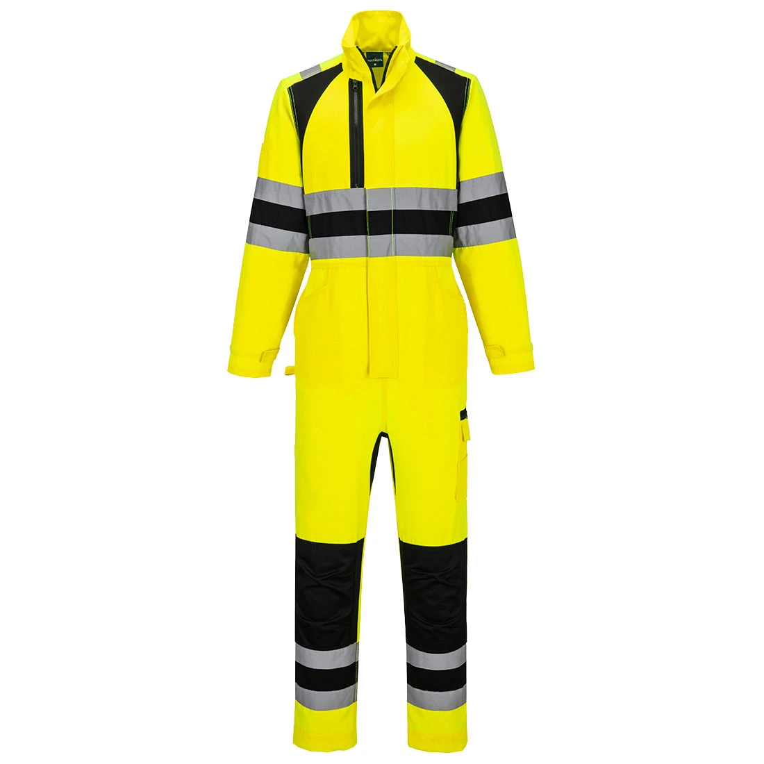 WX2 Eco Hi-Vis Coverall Yellow/Black