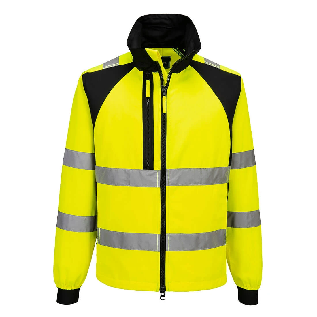WX2 Eco Hi-Vis Work Jacket Yellow/Black