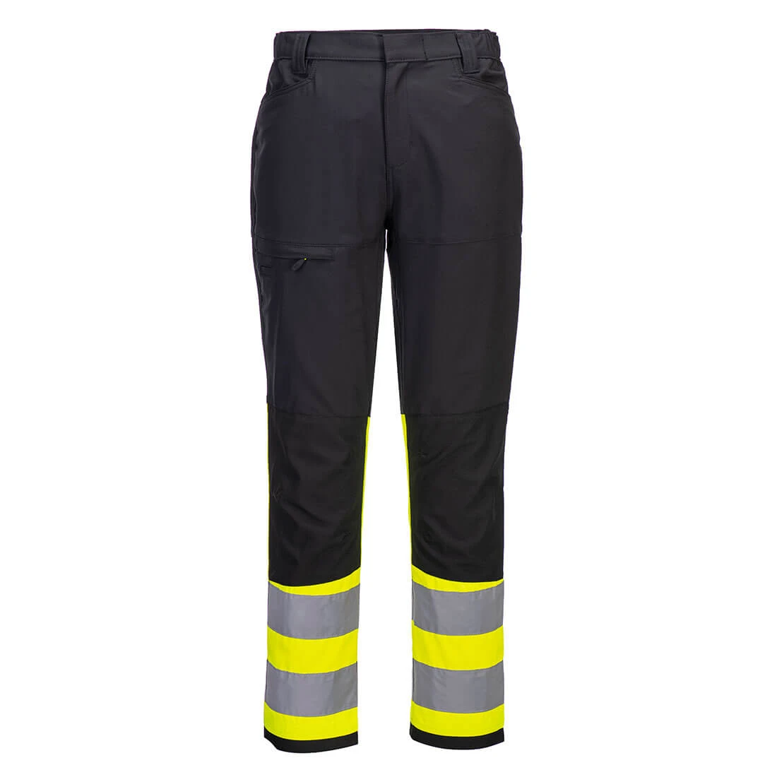 WX2 Eco Hi-Vis Class 1 Service Trousers Yellow/Black