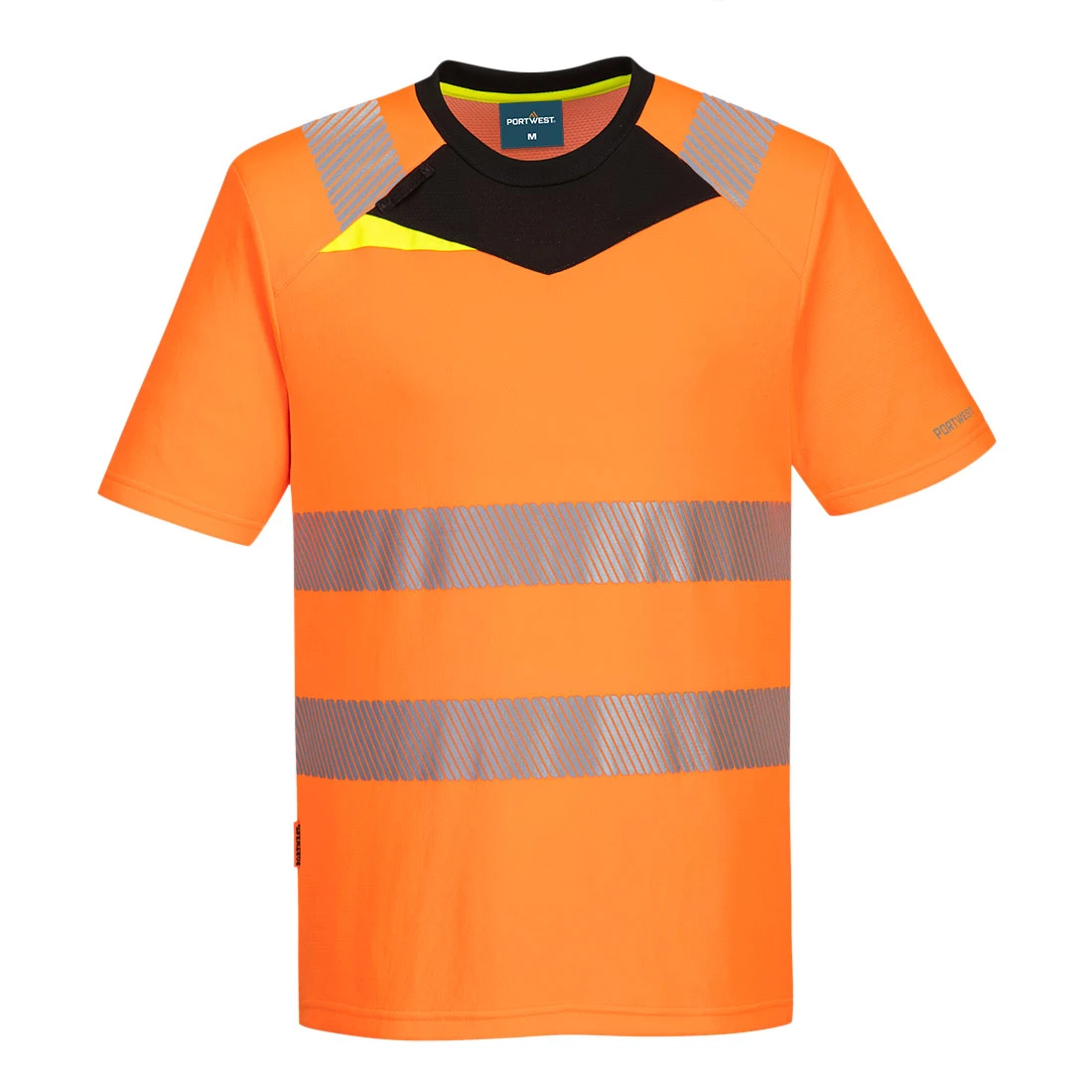 DX4 Hi-Vis T-Shirt S/S Orange/Black DX4 Hi-Vis T-Shirt S/S Orange/Black