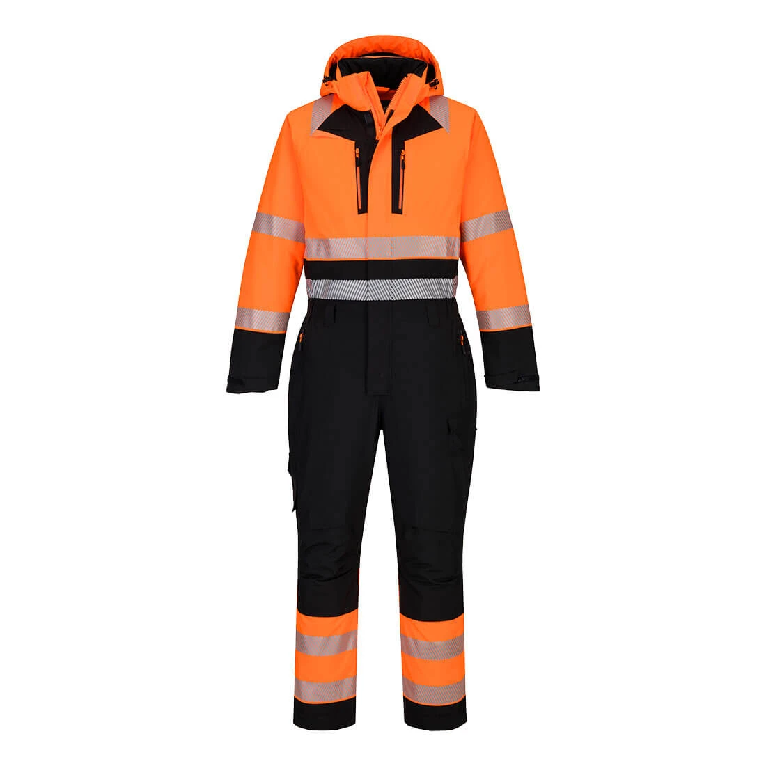 DX4 Hi-Vis Winter Coverall Orange/Black