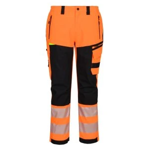 DX4 Hi-Vis Rain Trouser Orange/Black