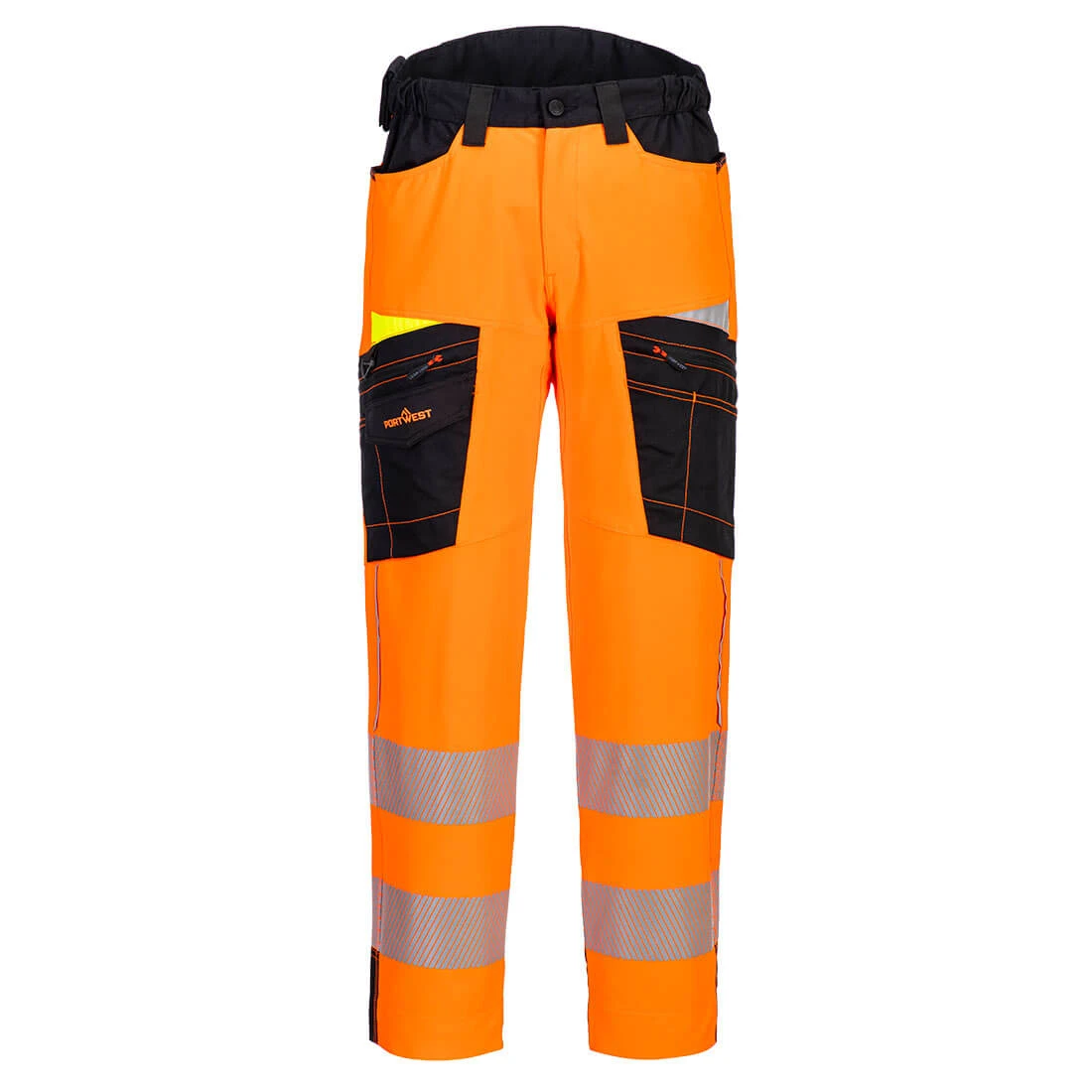 DX4 Hi-Vis Service Trousers Orange/Black DX4 Hi-Vis Service Trousers Orange/Black