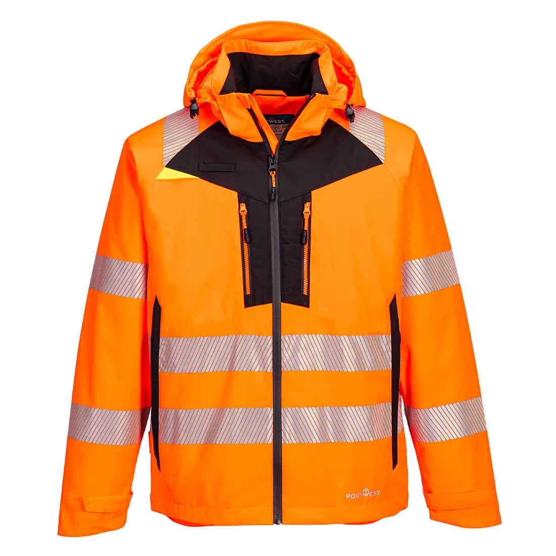DX4 Hi-Vis Rain Jacket Orange DX4 Hi-Vis Rain Jacket Orange