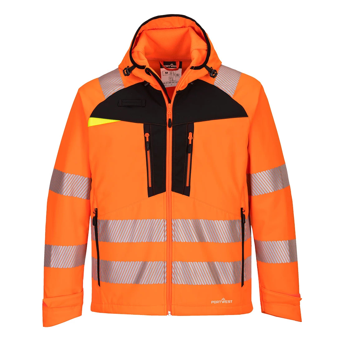 DX4 Hi-Vis Softshell (3L) Orange/Black
