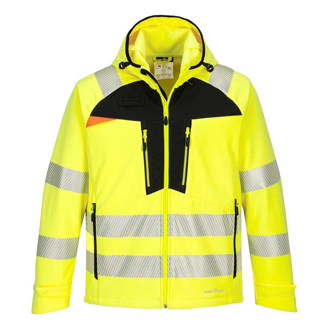 DX4 Hi-Vis Softshell (3L) Yellow/Black