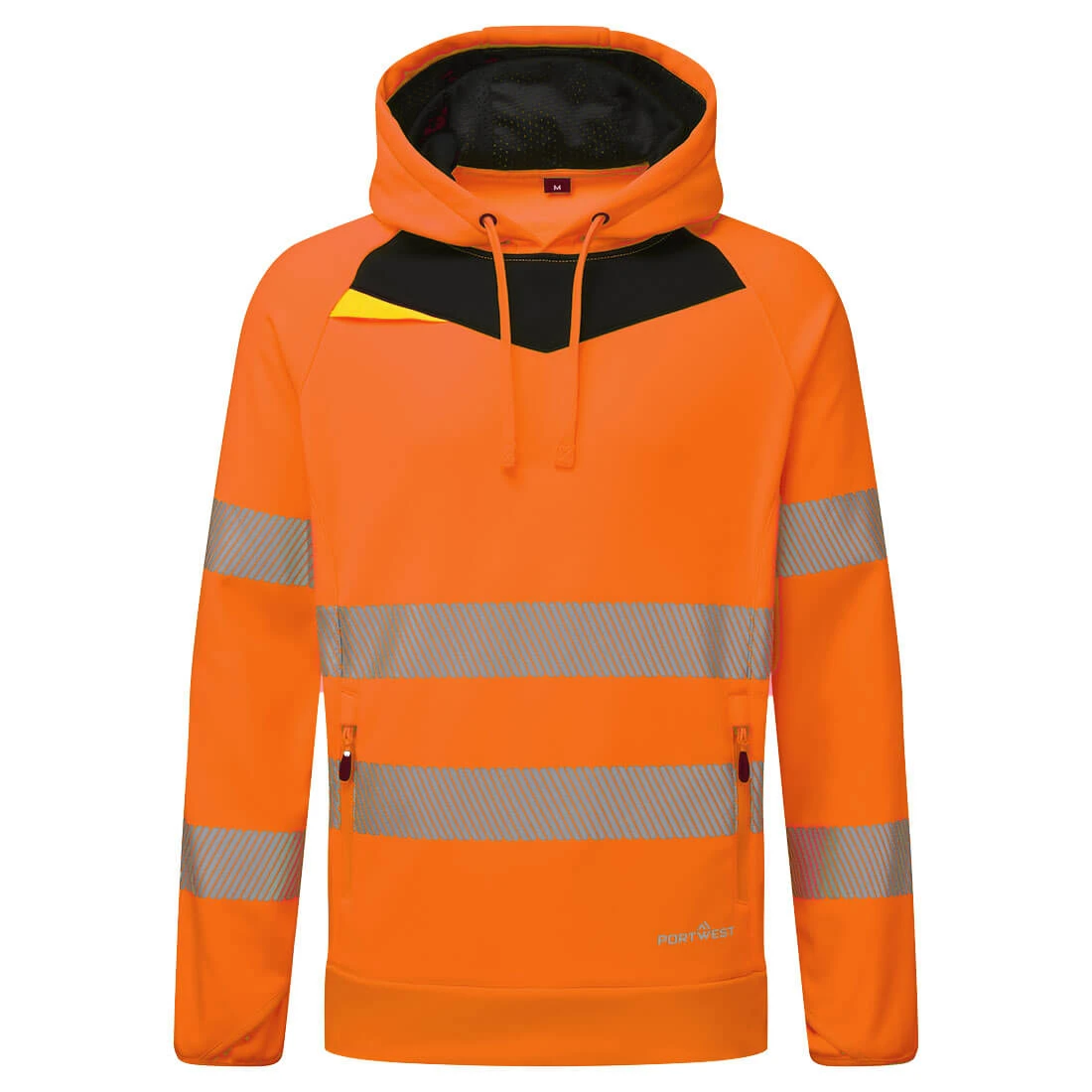 DX4 Hi-Vis Overhead Hoodie Orange/Black DX4 Hi-Vis Overhead Hoodie Orange/Black