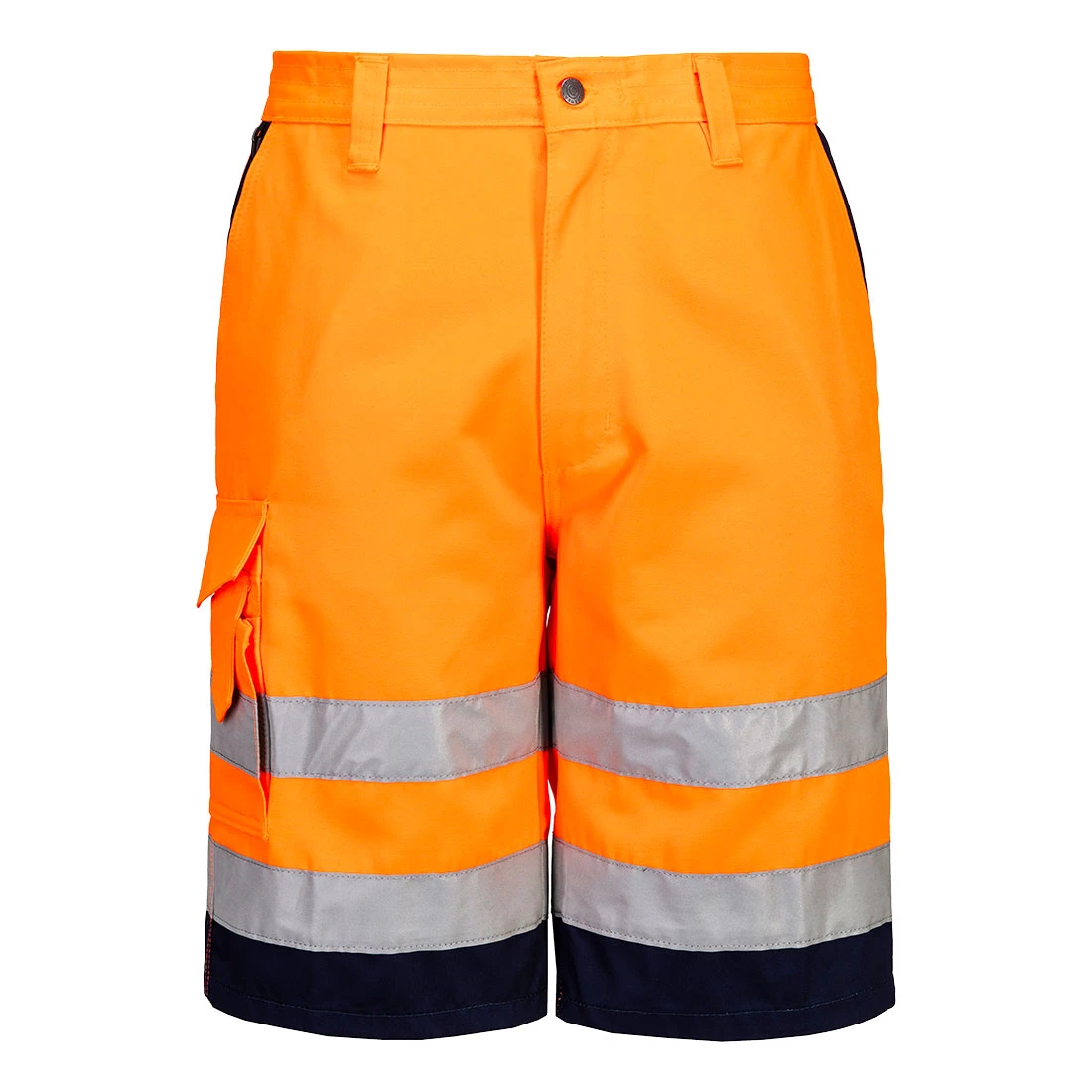 Hi-Vis Contrast Shorts Orange/Navy
