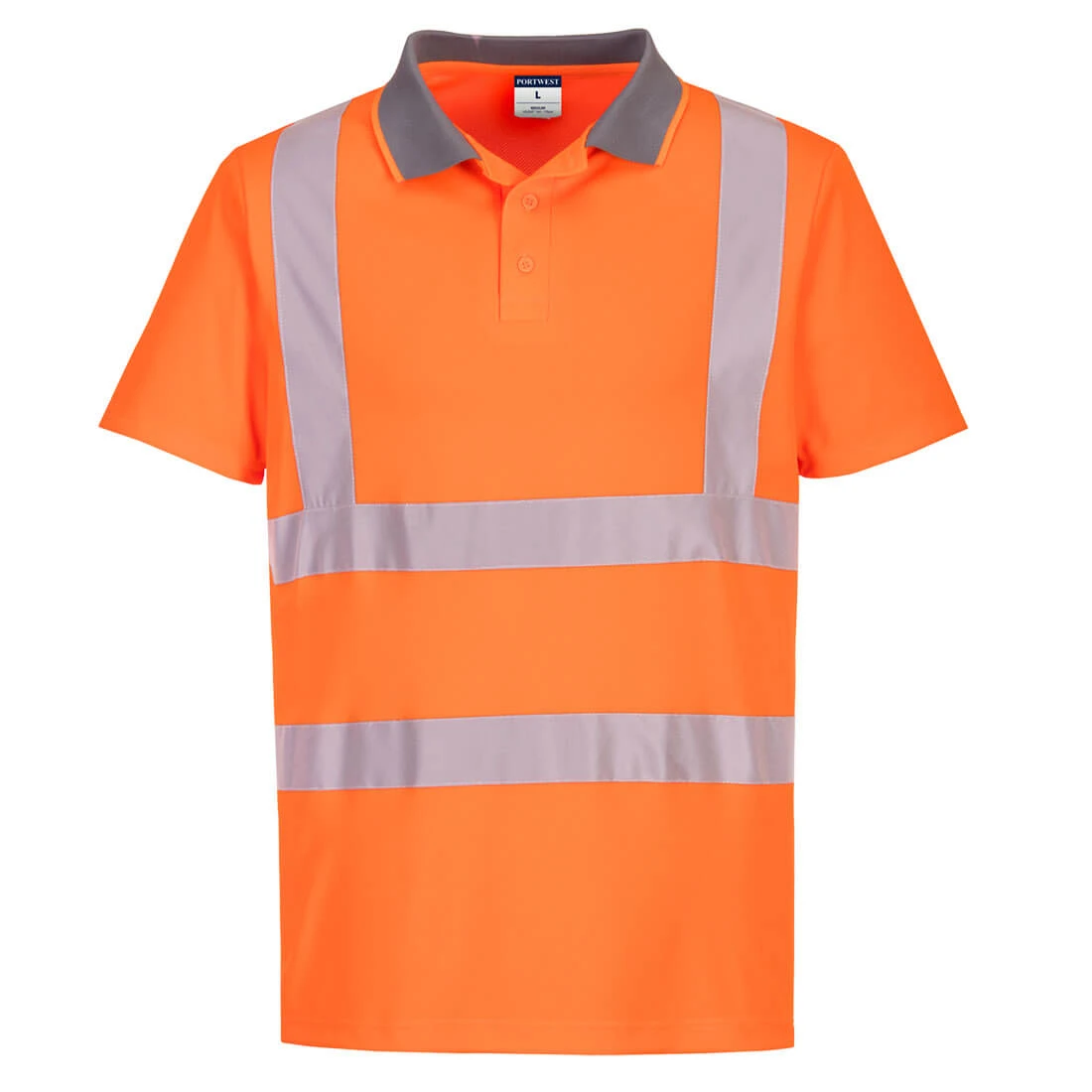 Eco Hi-Vis Polo Shirt S/S (6 Pack) Orange Eco Hi-Vis Polo Shirt S/S (6 Pack) Orange