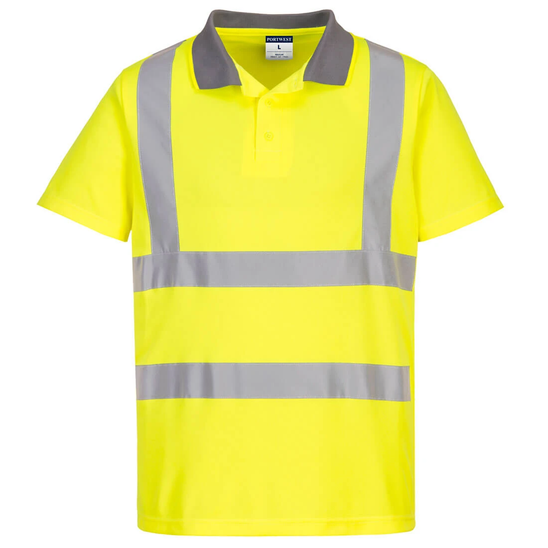 Eco Hi-Vis Polo Shirt S/S (6 Pack) Yellow