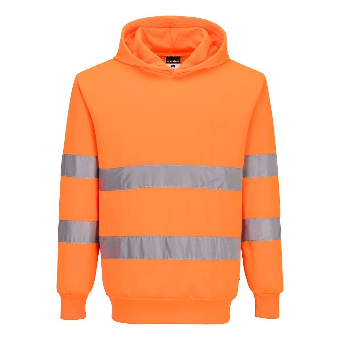 ES1 Essential Hi-Vis Hooded Sweatshirt Orange