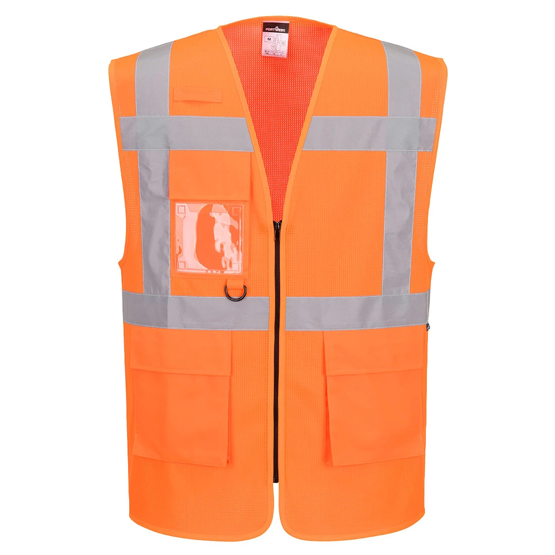 ES1 Essential Hi-Vis Mesh Executive Vest Orange ES1 Essential Hi-Vis Mesh Executive Vest Orange