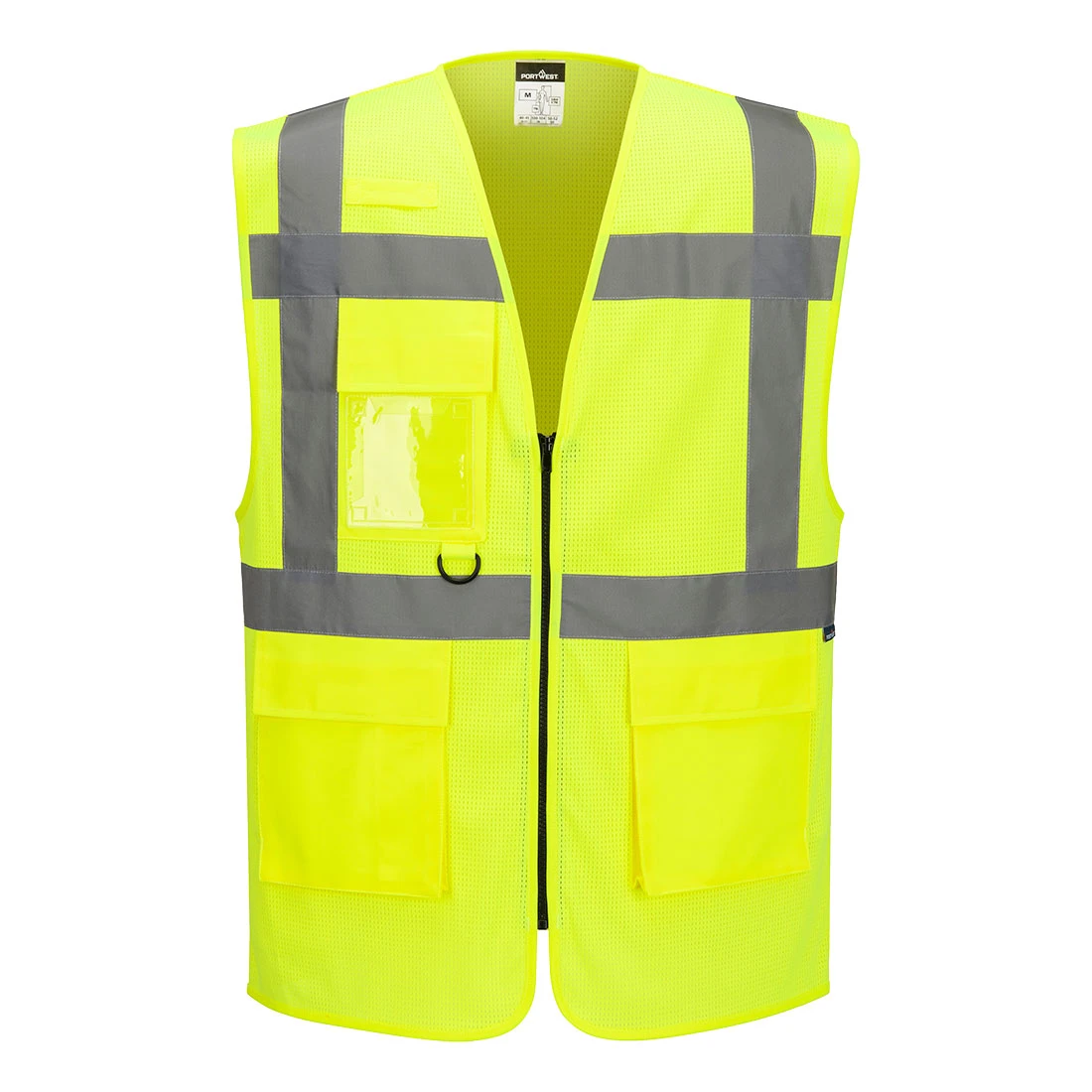 ES1 Essential Hi-Vis Mesh Executive Vest Yellow