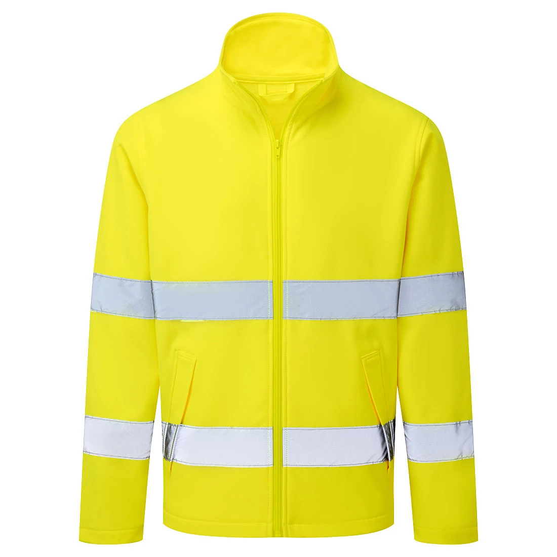 ES1 Essential Hi-Vis Softshell Jacket (2L) Yellow
